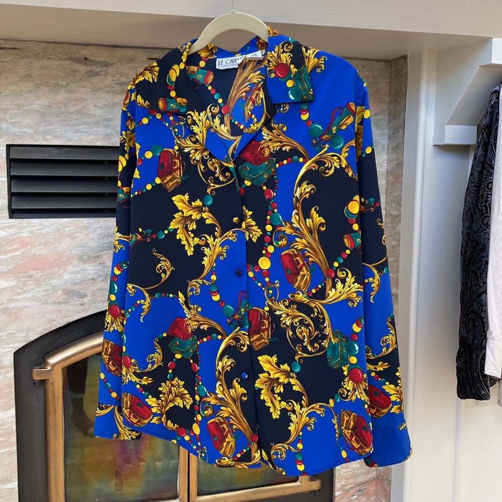 Le Caviar Vintage 90’s blouse